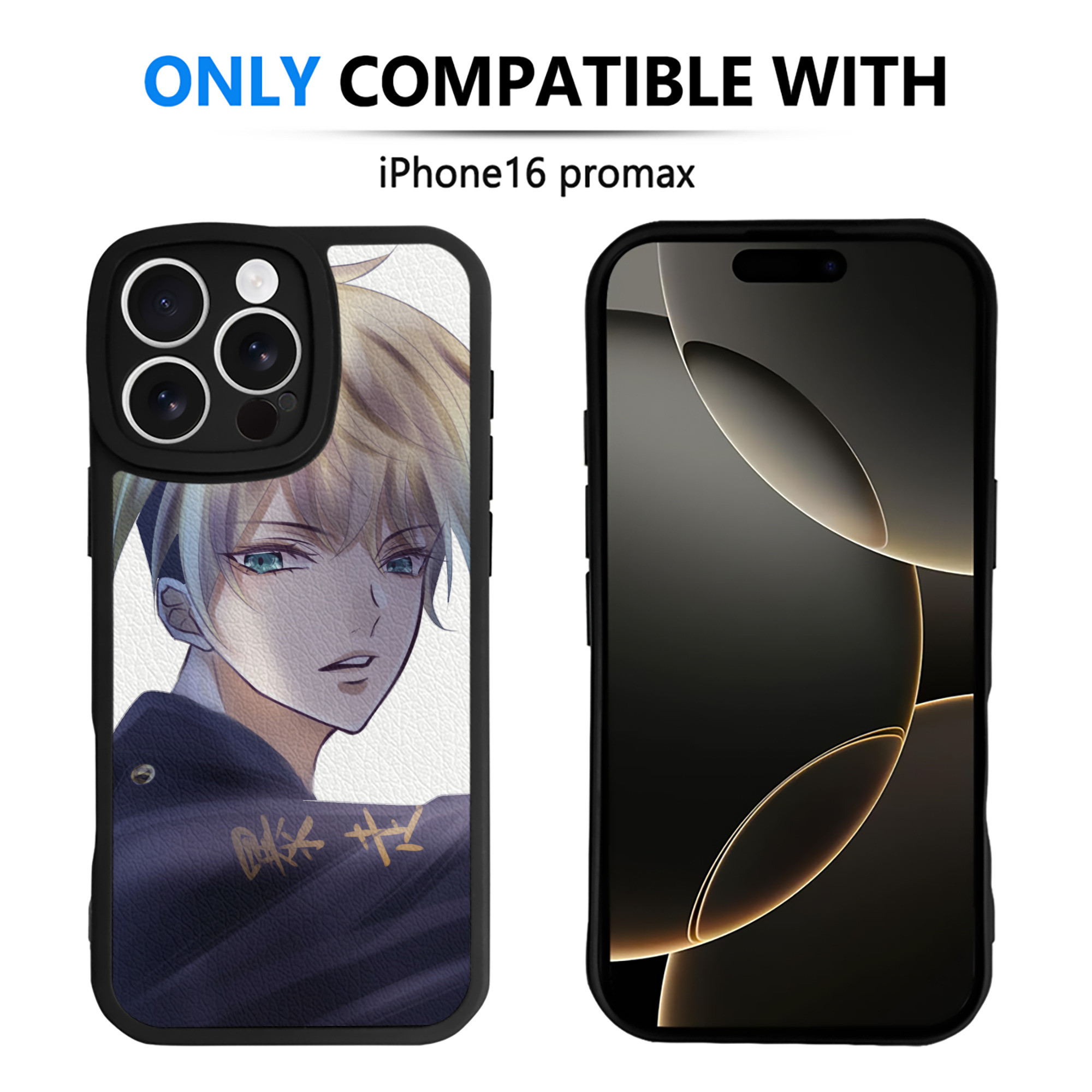 （画像用） 東京リベンジャーズ Tokyo Revengers 【iPhone 16シリーズ対応】シリコンスマホケース（レザー調） 材質：シリコン